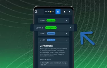 Stake Nigeria security measures for user account in the form of verification detailed instructions step 3